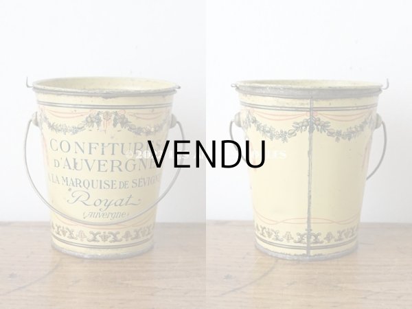 画像6: アンティーク リボン＆フルーツのガーランド 『マルキーズ・ ドゥ・セヴィニエ』のコンフィチュール缶 CONFITURES D'AUVERGNEA LA MARQUISE DESEVIGNE - MARQUISE DE SEVIGNE PARIS - (6)