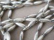画像3: アンティーク スフレビーズ シルバー 3×10mm 吹きガラス製ビーズ 約280ピースのセット (3)