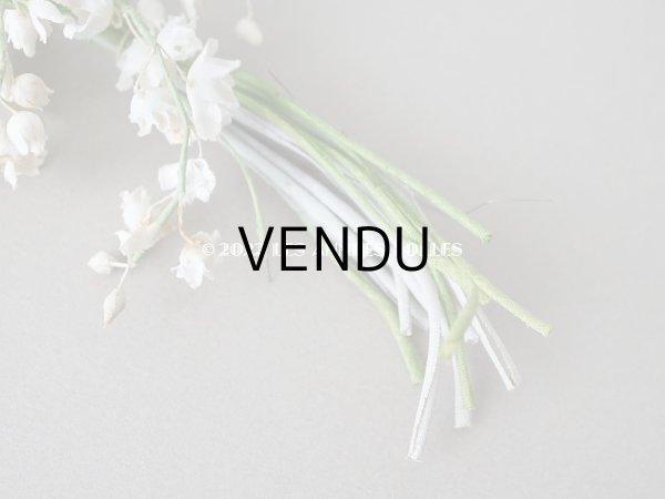 画像5: 1900年代 アンティーク 鈴蘭の布花 (5)