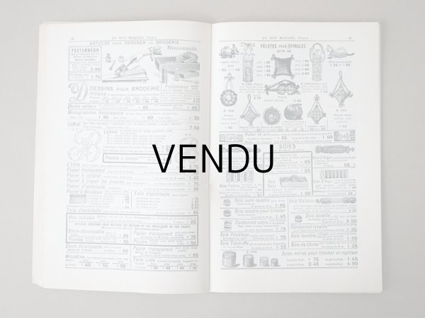 画像11: アンティーク ボンマルシェのカタログ メルスリー - AU BON MARCHE - (11)