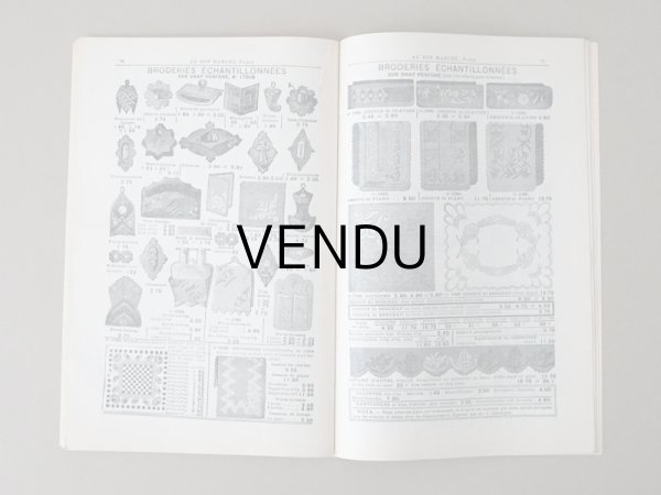 画像14: アンティーク ボンマルシェのカタログ メルスリー - AU BON MARCHE - (14)