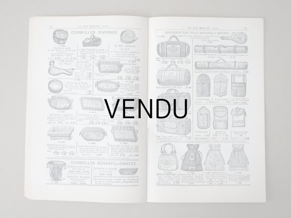 画像12: アンティーク ボンマルシェのカタログ メルスリー - AU BON MARCHE - (12)