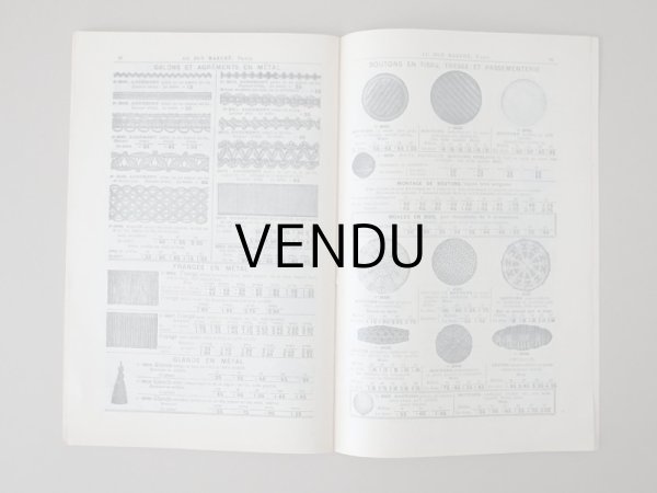 画像17: アンティーク ボンマルシェのカタログ メルスリー - AU BON MARCHE - (17)