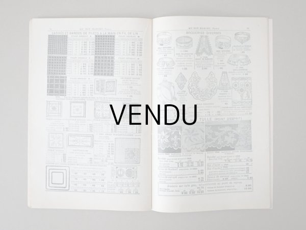 画像13: アンティーク ボンマルシェのカタログ メルスリー - AU BON MARCHE - (13)