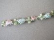 画像3: アンティーク シルク製 薔薇のロココトリム 19cm (3)