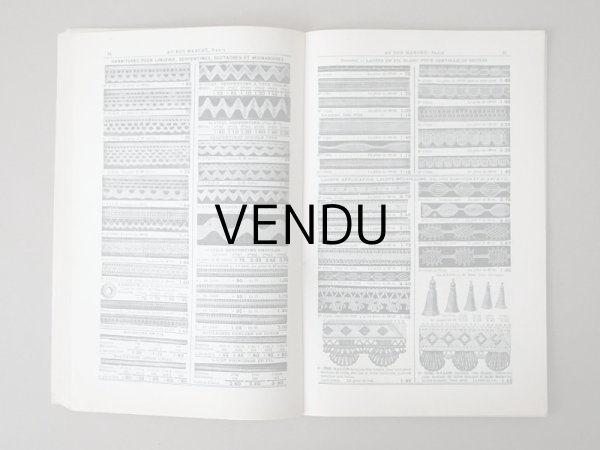 画像8: アンティーク ボンマルシェのカタログ メルスリー - AU BON MARCHE - (8)