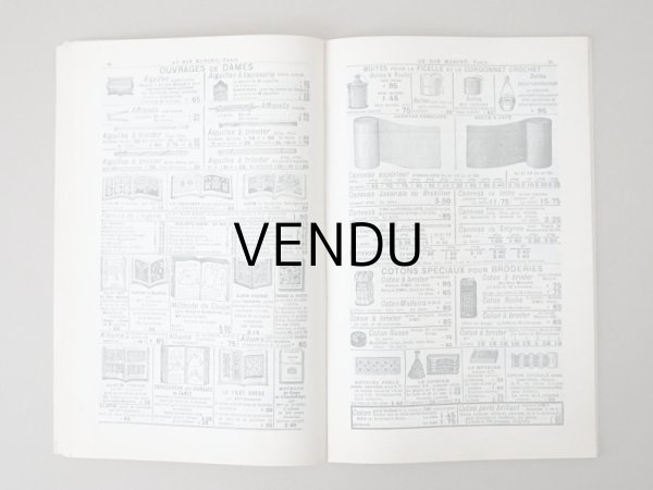 画像6: アンティーク ボンマルシェのカタログ メルスリー - AU BON MARCHE - (6)