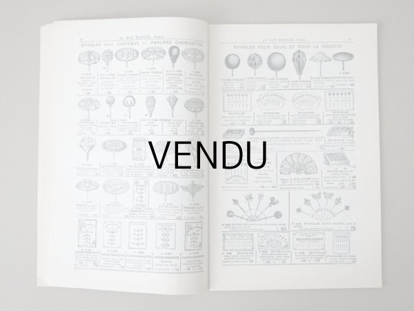 画像4: アンティーク ボンマルシェのカタログ メルスリー - AU BON MARCHE - (4)