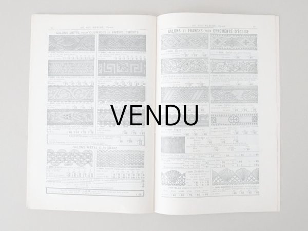 画像16: アンティーク ボンマルシェのカタログ メルスリー - AU BON MARCHE - (16)