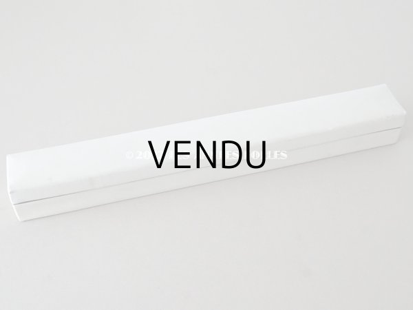 画像15: 1900年代 アンティーク  箱入り　天使の大きなファン シャンティイレース＆マザーオブパール (15)