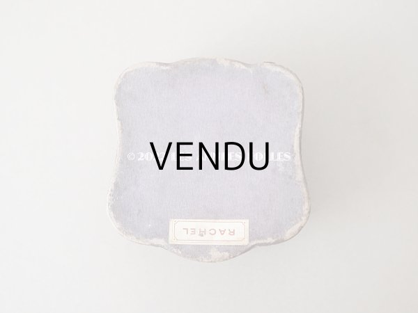 画像3: アンティーク パウダーボックス POUDRE DE RIZ PRIMA VIOLETA - BOURJOIS PARIS - (3)