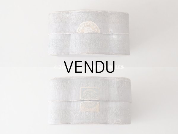 画像4: アンティーク パウダーボックス POUDRE DE RIZ PRIMA VIOLETA - BOURJOIS PARIS - (4)