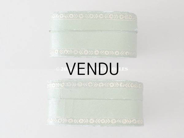 画像7: アンティーク 菫のガーランド パウダーボックス　POUDRE DE RIZ VIOLETTE IMPERIALE - GRANDS MAGASINS DU LOUVRE PARIS - (7)