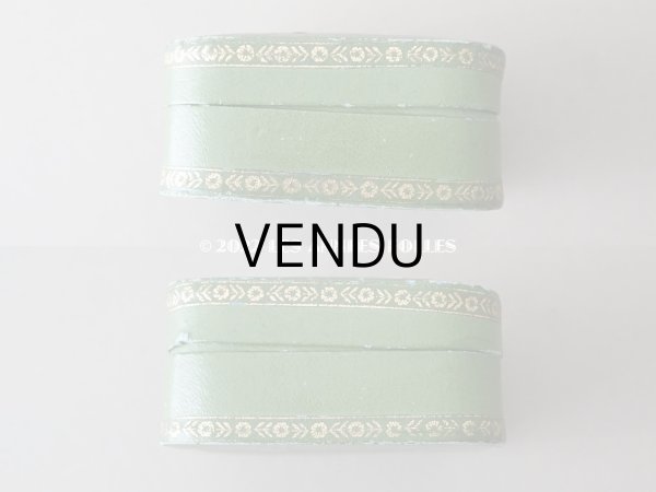 画像8: アンティーク 菫のガーランド パウダーボックス　POUDRE DE RIZ VIOLETTE IMPERIALE - GRANDS MAGASINS DU LOUVRE PARIS - (8)