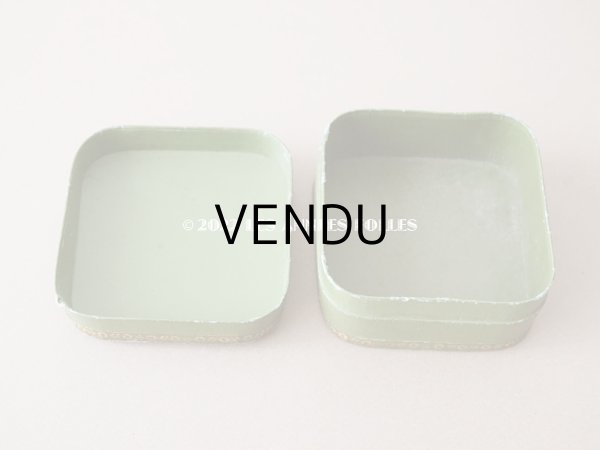 画像5: アンティーク 菫のガーランド パウダーボックス　POUDRE DE RIZ VIOLETTE IMPERIALE - GRANDS MAGASINS DU LOUVRE PARIS - (5)