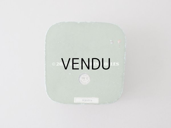 画像4: アンティーク 菫のガーランド パウダーボックス　POUDRE DE RIZ VIOLETTE IMPERIALE - GRANDS MAGASINS DU LOUVRE PARIS - (4)