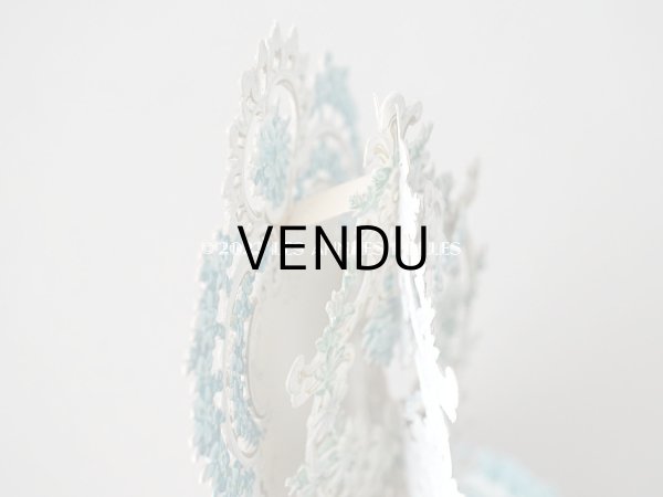 画像11: アンティーク  初聖体の立体カニヴェ 勿忘草 ポップアップ クロモ (11)