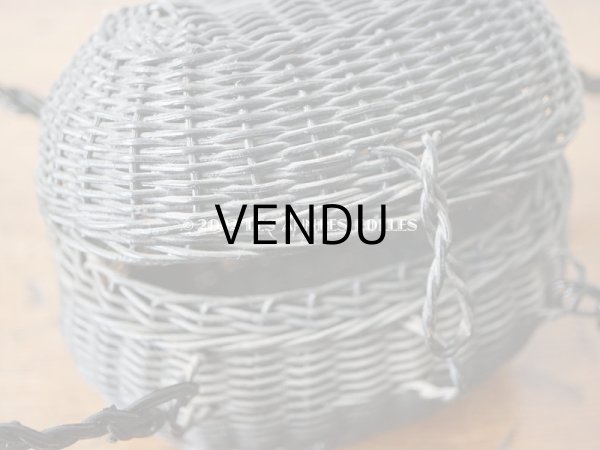 画像13: アンティーク ドール用 パニエ 黒 (13)