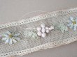 画像14: 19世紀末 アンティーク トリム リボン刺繍 4.65m  約5.4cm幅  (14)