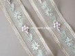 画像4: 19世紀末 アンティーク トリム リボン刺繍 4.65m  約5.4cm幅  (4)