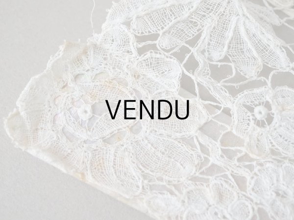 画像14: 1900年代 アンティーク  箱入り　デュシェスレースの大きなファン 彫刻入りマザーオブパール (14)