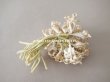 画像7: アンティーク オフホワイトの布花　小さなブーケ (7)
