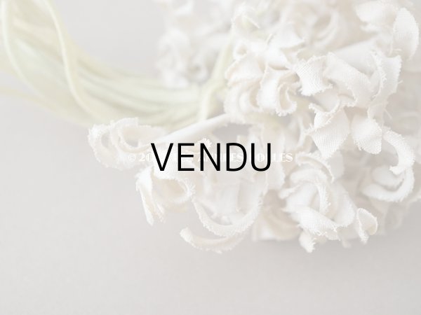 画像4: アンティーク オフホワイトの布花　小さなブーケ (4)