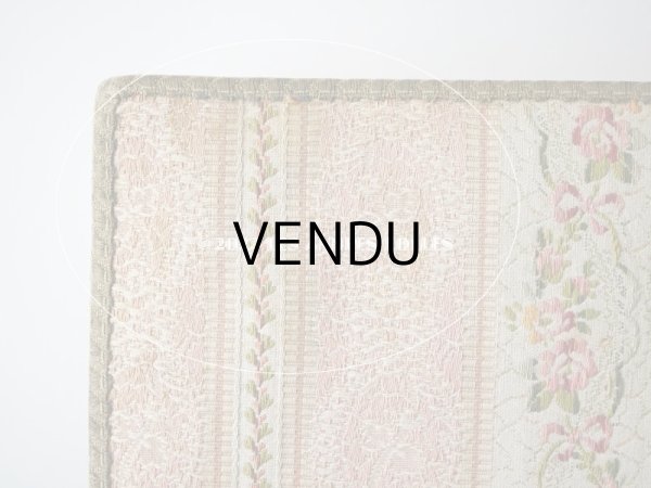 画像5: 1900年代 アンティーク ジャガード織  大きな　カルトナージュボックス - AU BON MARCHE - (5)