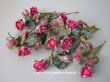 画像1: 19世紀　ナポレオン3世時代 アンティーク 薔薇の布花のセット　 (1)