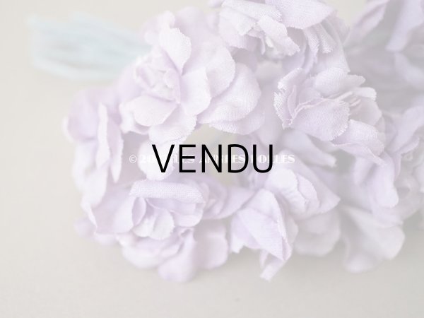 画像3: 1900年代 アンティーク 菫のブーケの布花 パルマスミレ (3)