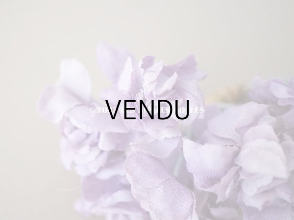 画像5: 1900年代 アンティーク 菫のブーケの布花 パルマスミレ (5)