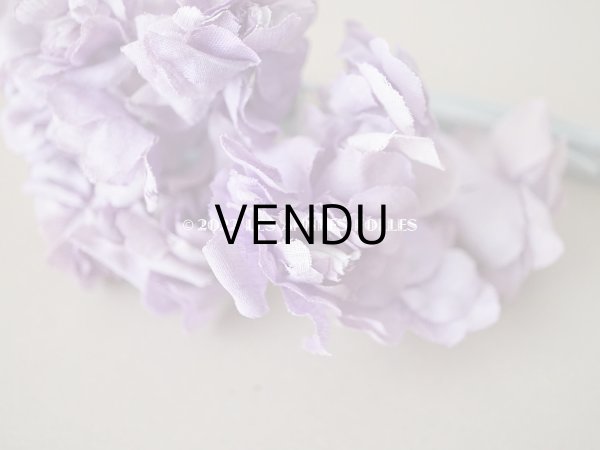 画像4: 1900年代 アンティーク 菫のブーケの布花 パルマスミレ (4)