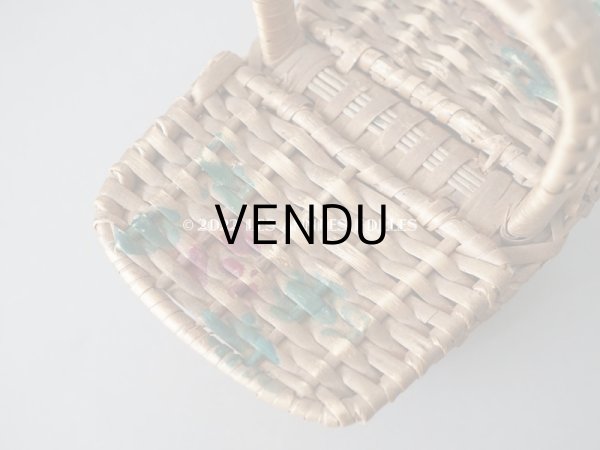 画像9: アンティーク ドール用 プチサイズ 薔薇のパニエ ローズパニエ (9)