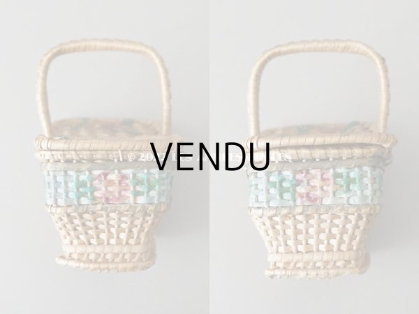 画像6: アンティーク ドール用 プチサイズ 薔薇のパニエ ローズパニエ (6)