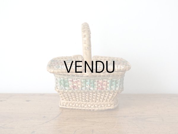 画像3: アンティーク ドール用 プチサイズ 薔薇のパニエ ローズパニエ (3)