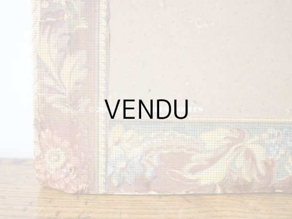 画像12: 19世紀末 アンティーク リボン刺繍のパネル プレザントワール フォトフレーム (12)