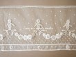 画像4: アンティーク  花のガーランド　幅広 手編みのボビンレース アプリカシオン・アングルテール 1.68m 幅16.4cm   (4)