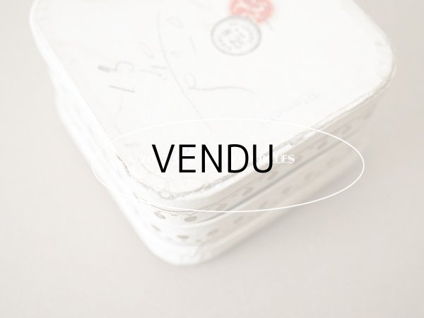 画像5: アンティーク パウダーボックス POUDRE DE PERLES FINES - PARFUMERIE LA PERLE PARIS - (5)