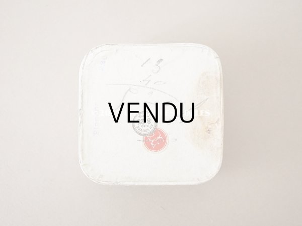 画像4: アンティーク パウダーボックス POUDRE DE PERLES FINES - PARFUMERIE LA PERLE PARIS - (4)