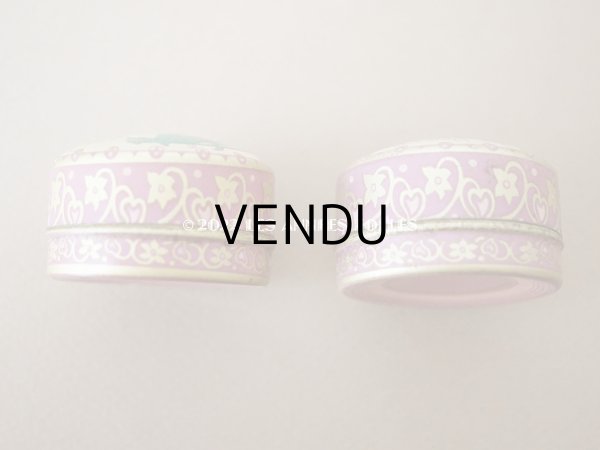 画像7: 1900年代 アンティーク 菫のワセリン缶 VERA PRIMA VIOLETTA VASELINE PARFUMEE - JAMY PARIS - (7)