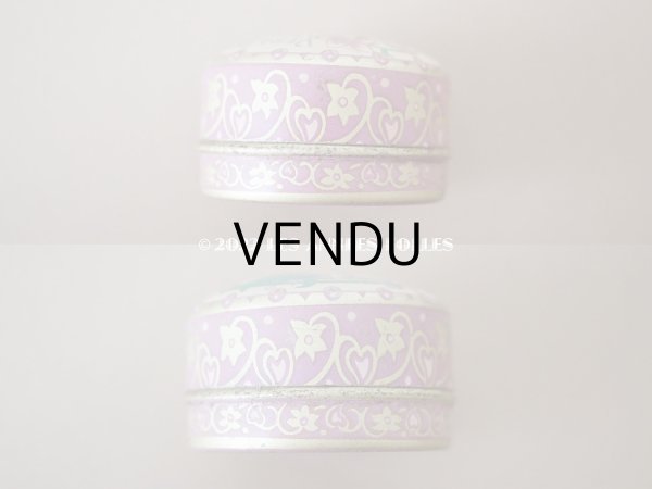 画像4: 1900年代 アンティーク 菫のワセリン缶 VERA PRIMA VIOLETTA VASELINE PARFUMEE - JAMY PARIS - (4)