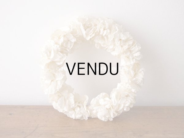 画像4: 1900年代 アンティーク シルクサテン 薔薇の布花のティアラ 花冠 (4)