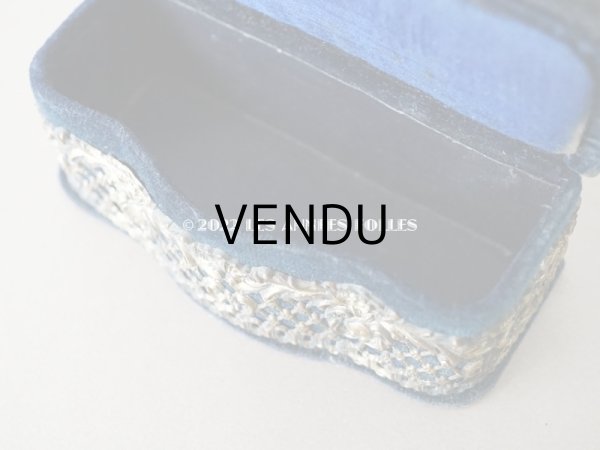 画像8: 1900年代 アンティーク ピンクッション付 エパングルケース ロカイユ装飾 　HAIRPIN (8)