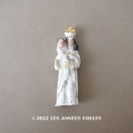 画像: アンティーク とても小さなマリア＆キリスト像　6cm