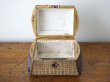 画像11: 19世紀 アンティーク ナポレオン3世時代 パニエ型　お菓子箱 ハンドル & 鍵穴付き チョコレートボックス 木箱  (11)