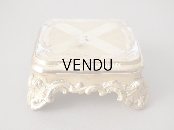 画像8: 19世紀末 アンティーク マリアージュの台座 ハンドモチーフ (8)