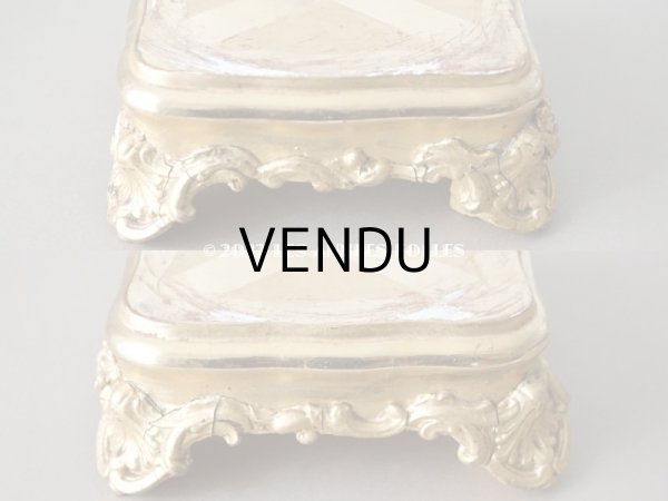 画像9: 19世紀末 アンティーク マリアージュの台座 ハンドモチーフ (9)