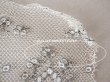 画像6: アンティーク  レース メタル糸の刺繍入り　70cm  (6)