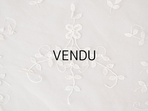 画像7: アンティーク 幅広 プリンセスレース　52×幅38.5cm (7)