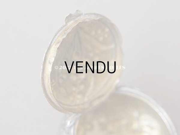 画像11: アンティーク 鈴蘭のパウダーケース  (11)